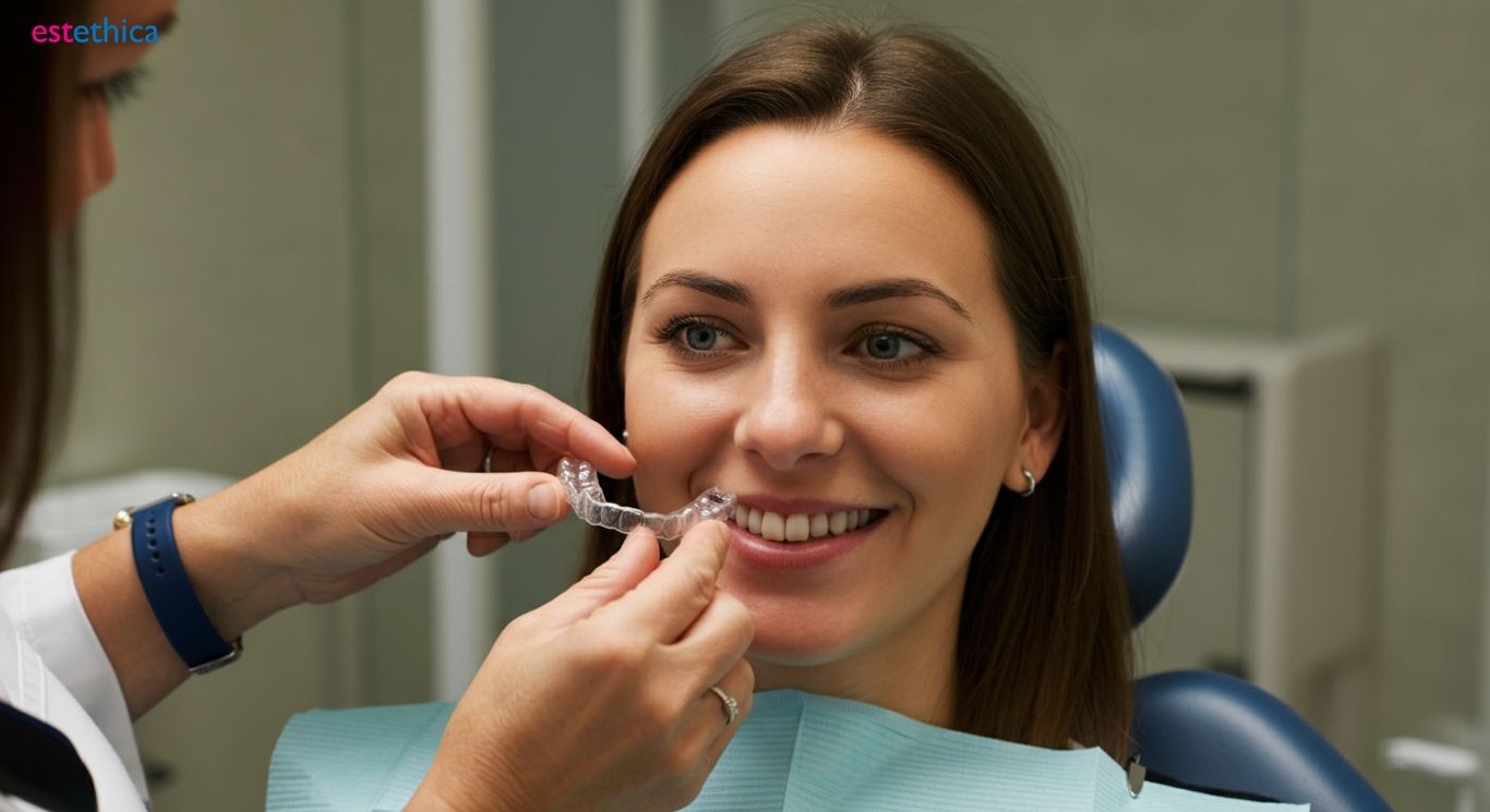 فوائد تقويم الأسنان الشفاف والمعدني