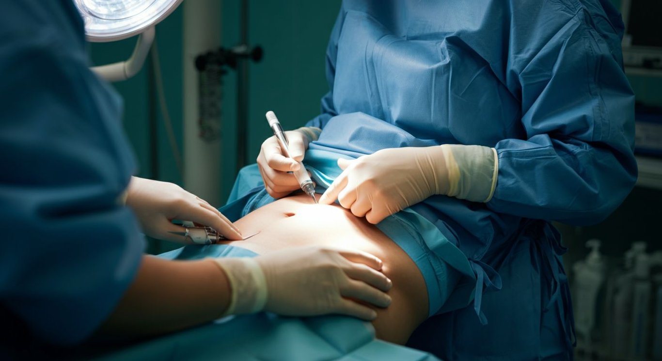 جراحة تجميلية للبطن للتخلص من الترهلات