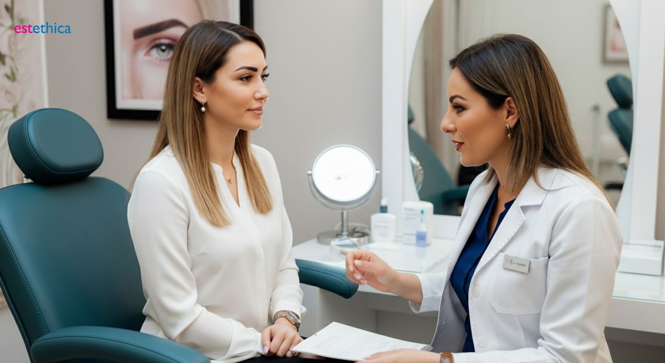 زراعة الحواجب بتقنية الاقتطاف لحواجب طبيعية