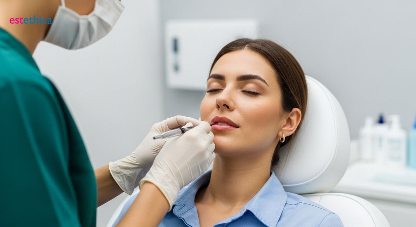 علاج الشفايف الجافة وتقشيرها للحصول على نعومة