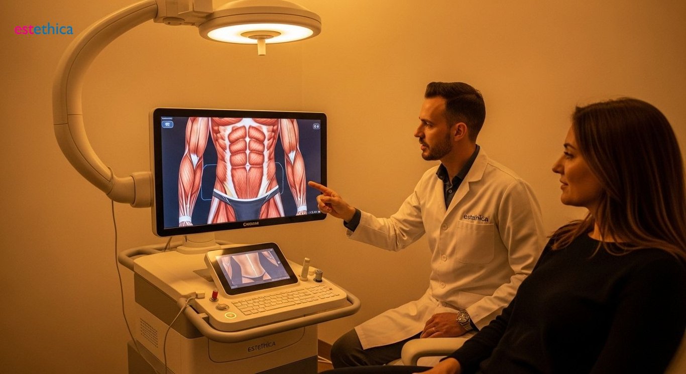 Abdominal contouring six-pack surgery