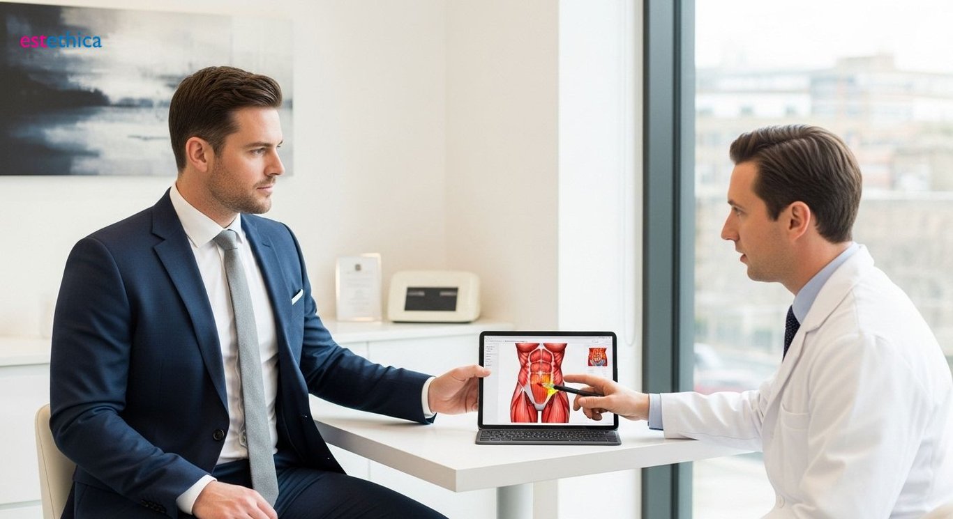 Abdominal Etching: Defined Abs