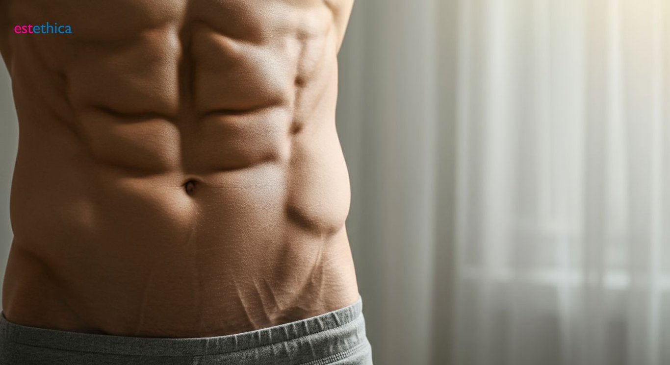 Abdominal etching surgery for defined abs