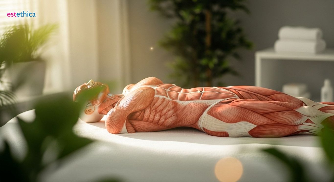 Abdominal etching procedure for sculpted abs