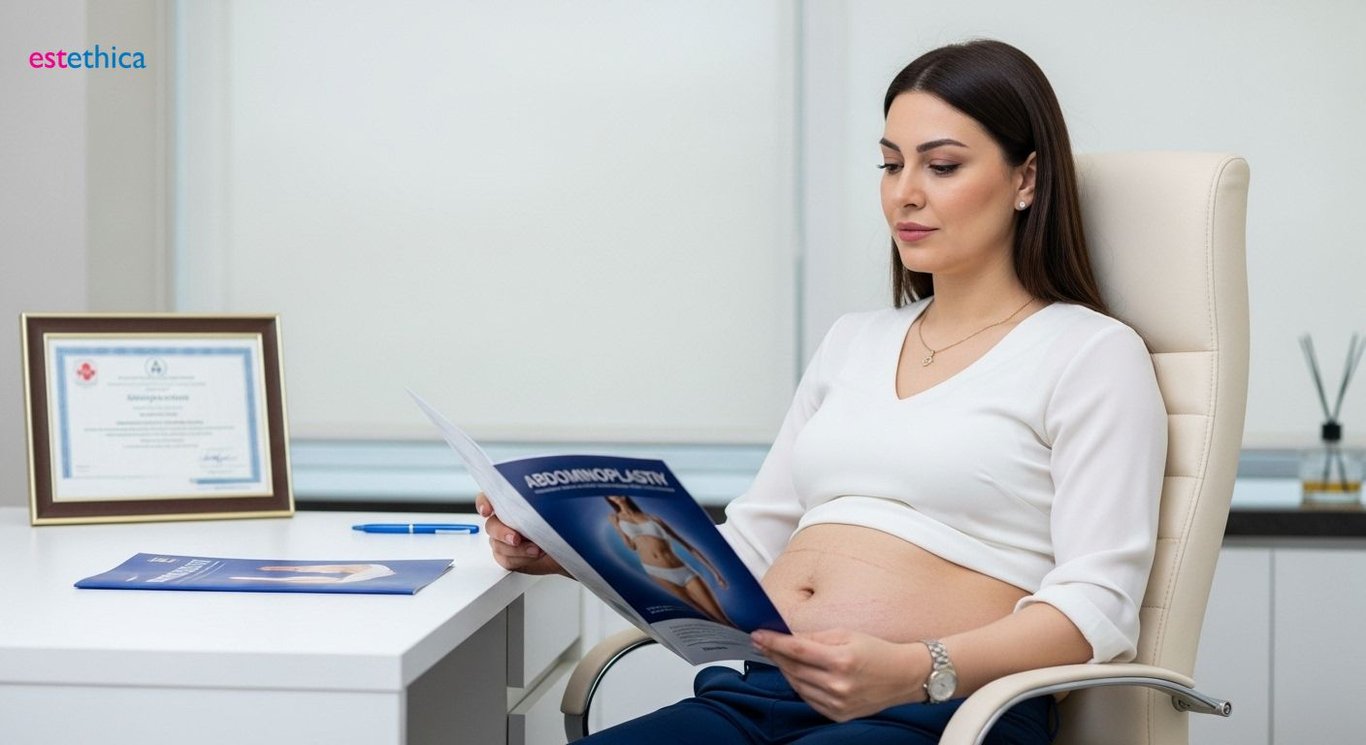 Abdominoplasti karın germe ameliyatı