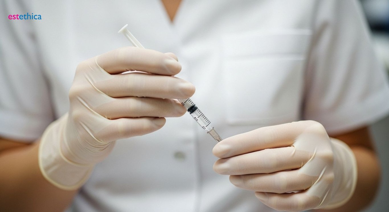 Alın kırışıklıkları için botoks uygulaması