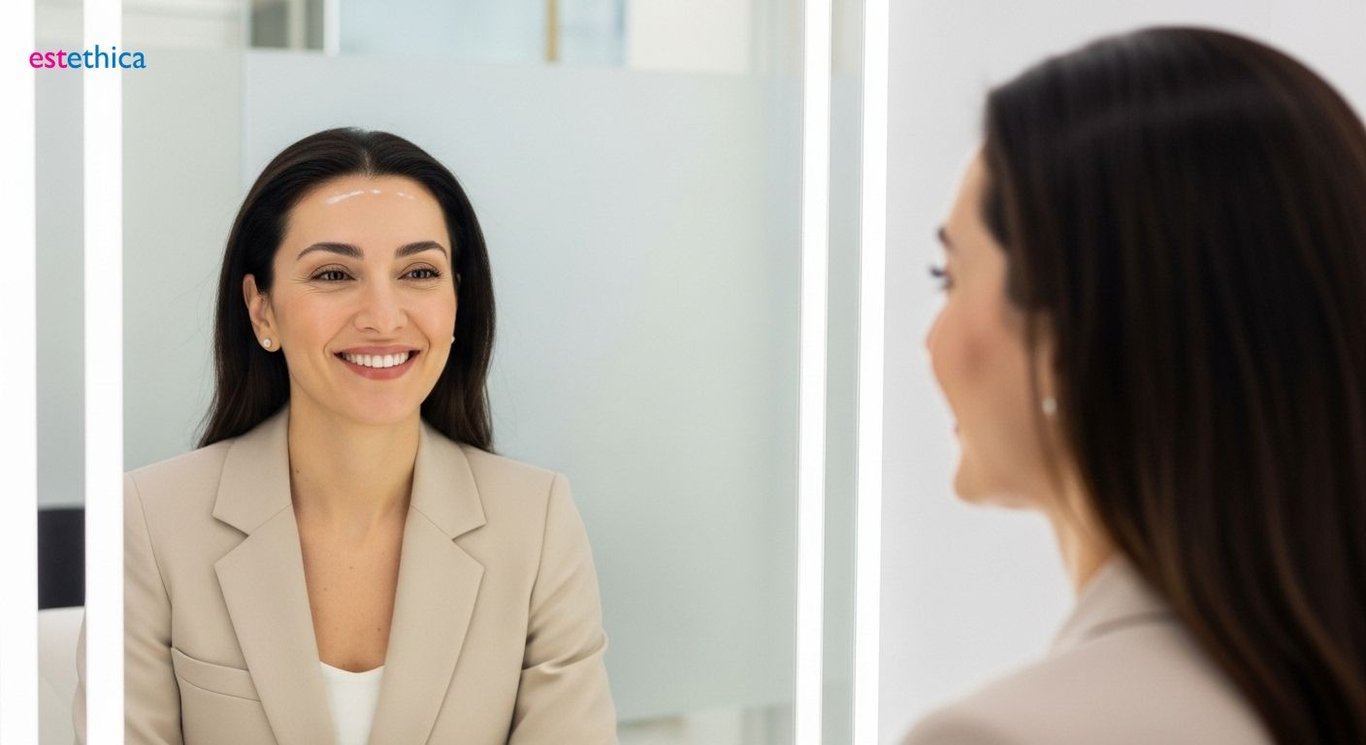 Alın ve göz çevresi botoks uygulaması