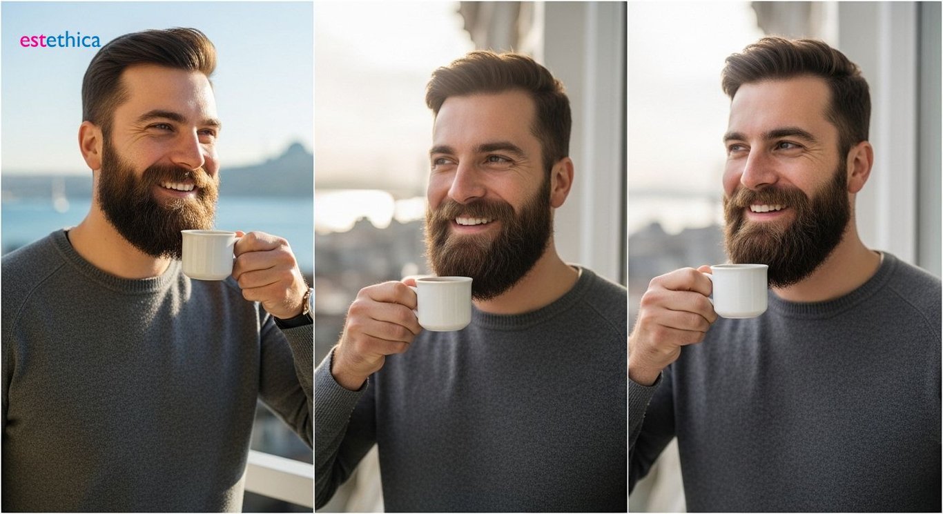 Beard transplant before and after results