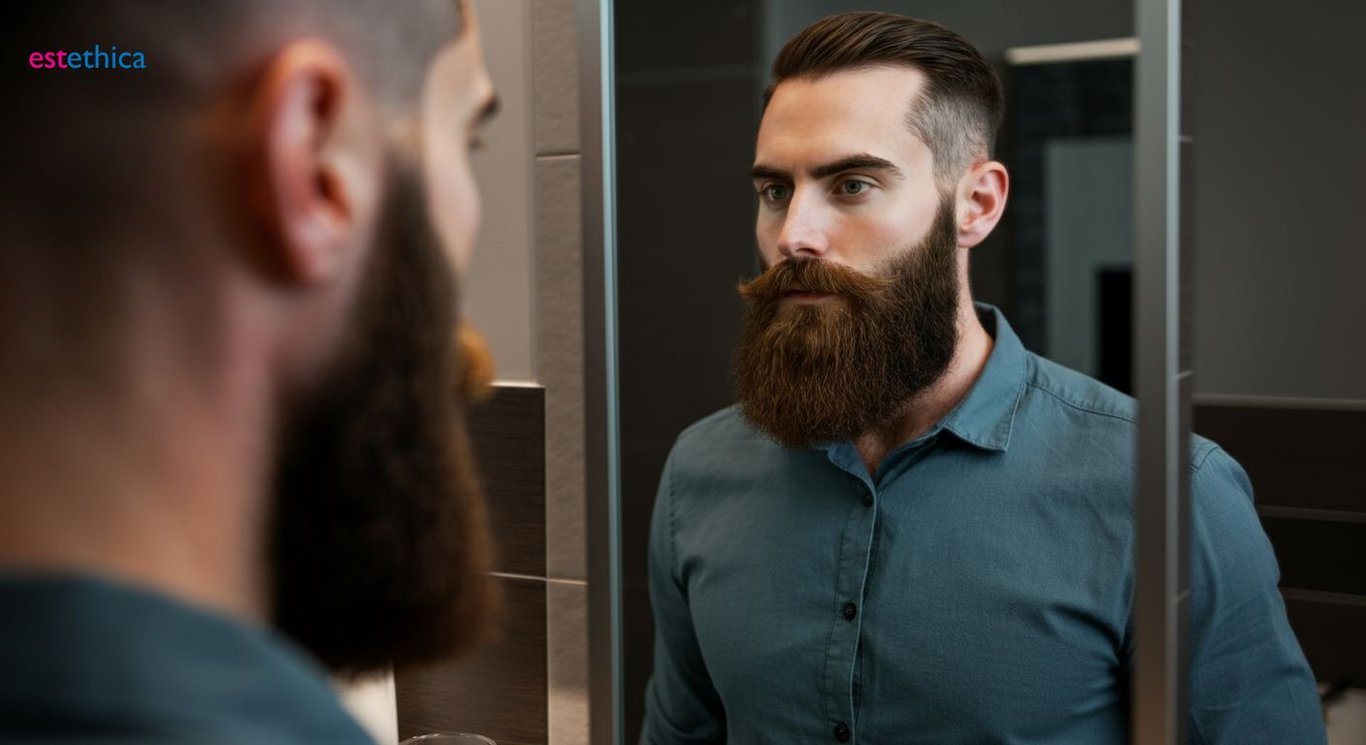 Beard transplant before and after transformation