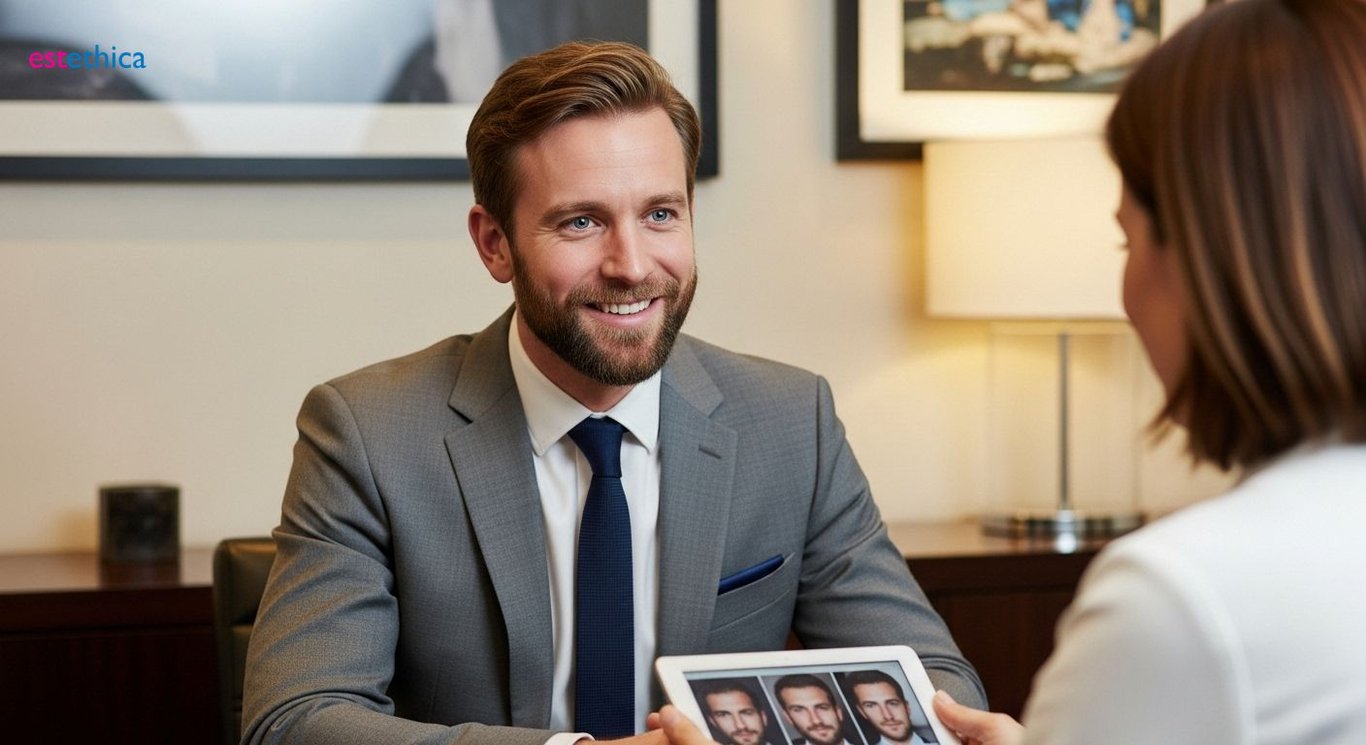 Beard transplant results