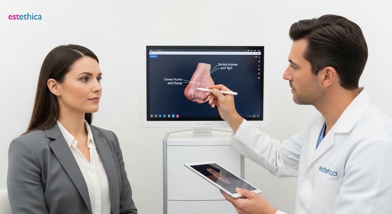 Rhinoplasty for breathing and septum correction