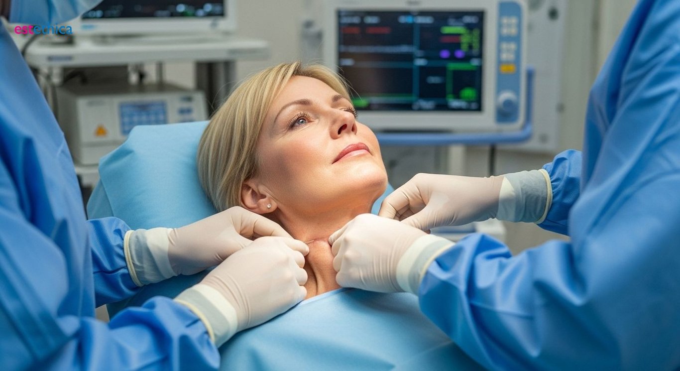 Non-surgical neck contouring