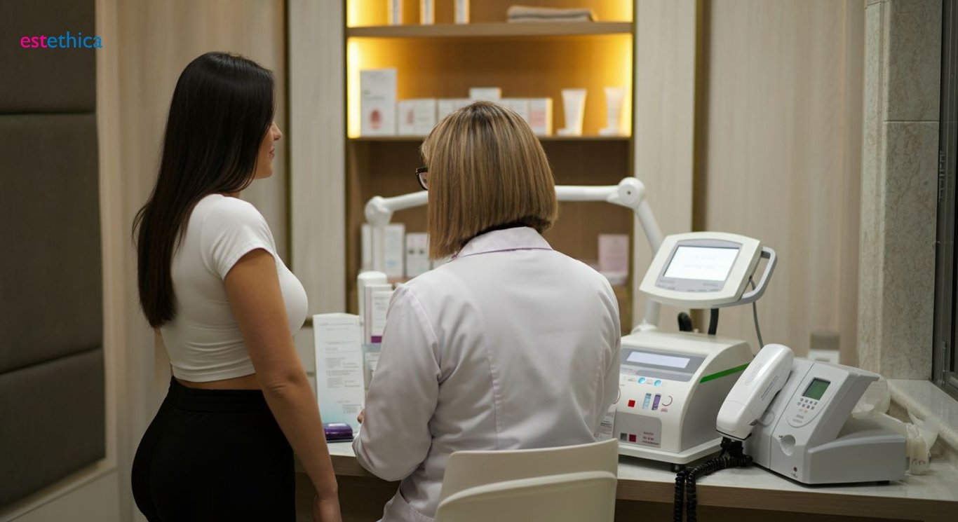 Bölgesel incelme yöntemleri, estetisyen teknikleri