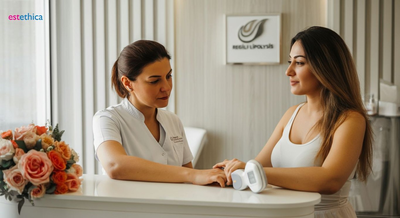 Bölgesel incelmede estetisyen dokunuşu