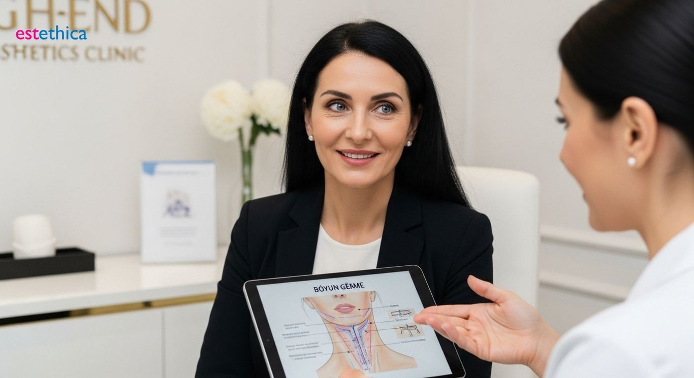 Tighten Sagging Neck Skin for Enhanced Jawline