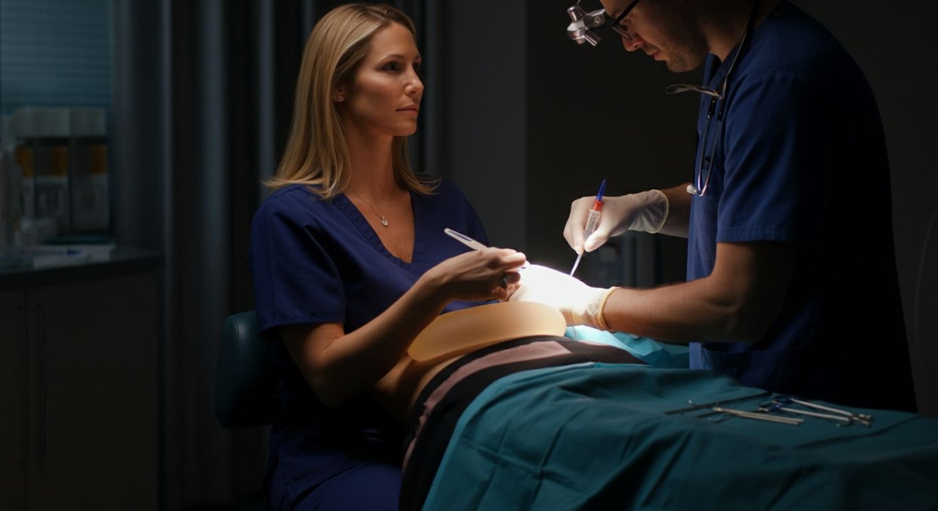 Breast implant surgery: saline vs silicone options