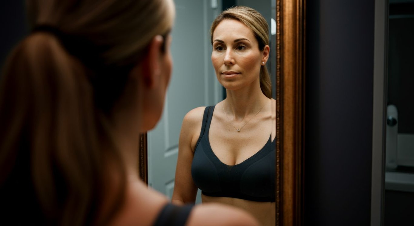 Breast lift with implants for enhanced lift and volume