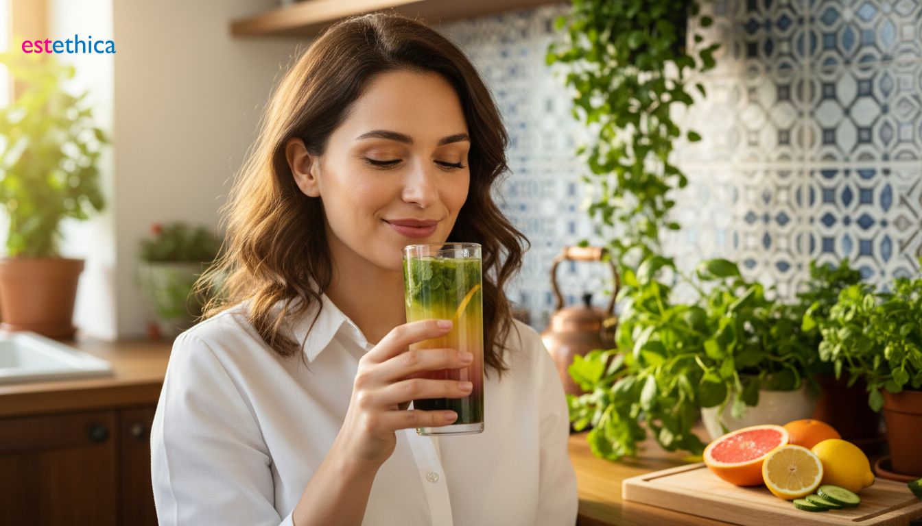 Sağlıklı Yaşam İçin Detoks Suyu: Enerji Artırıcı İçecekler