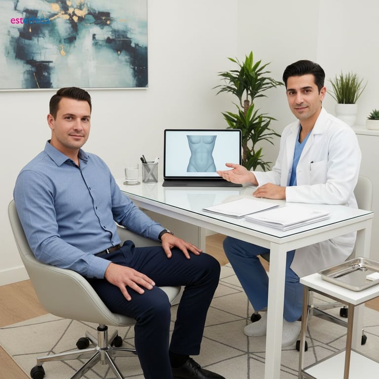 What is Surgical Abdominal Etching for Men?