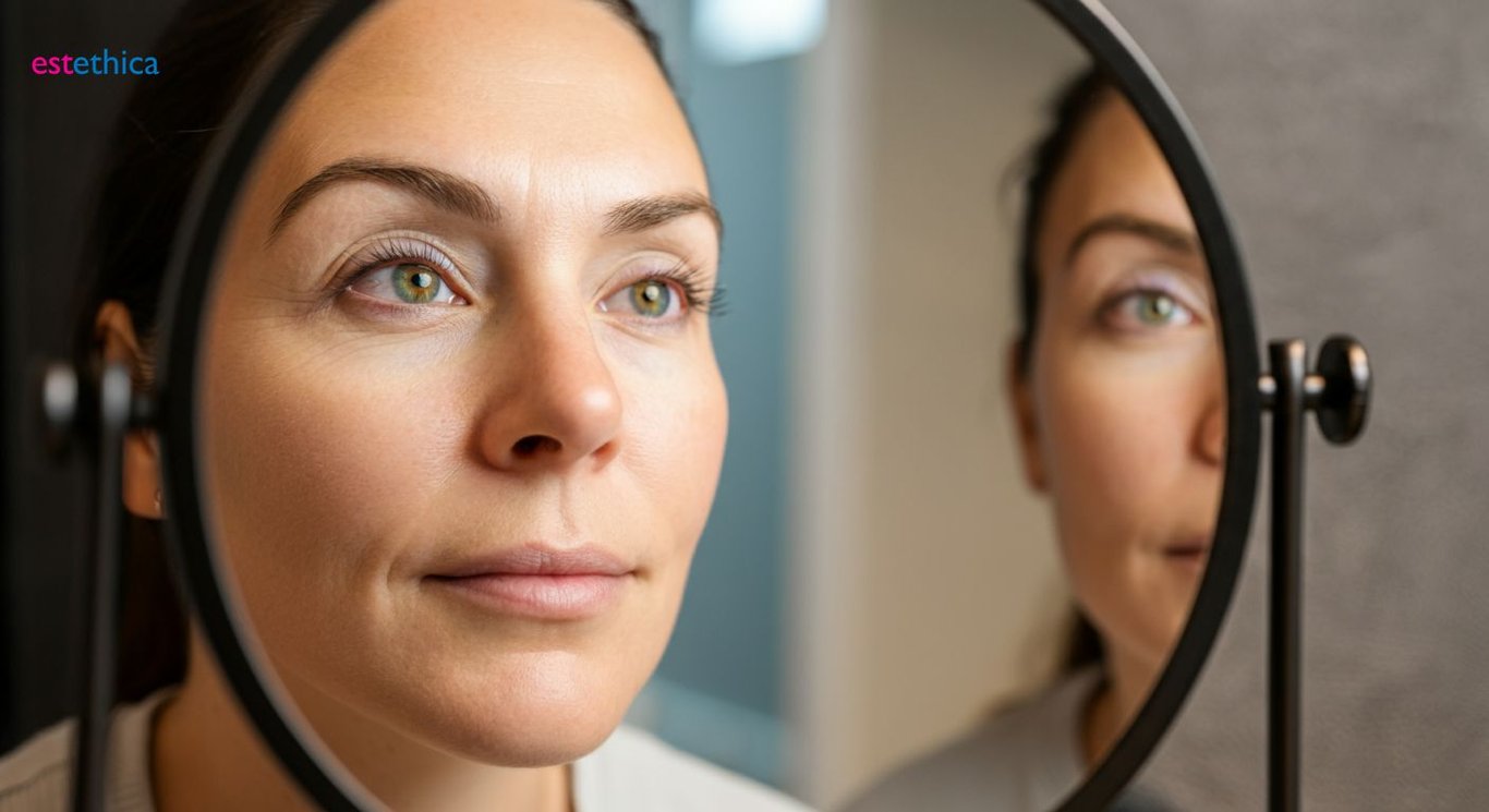 Cosmetic eyelid surgery with functional benefits