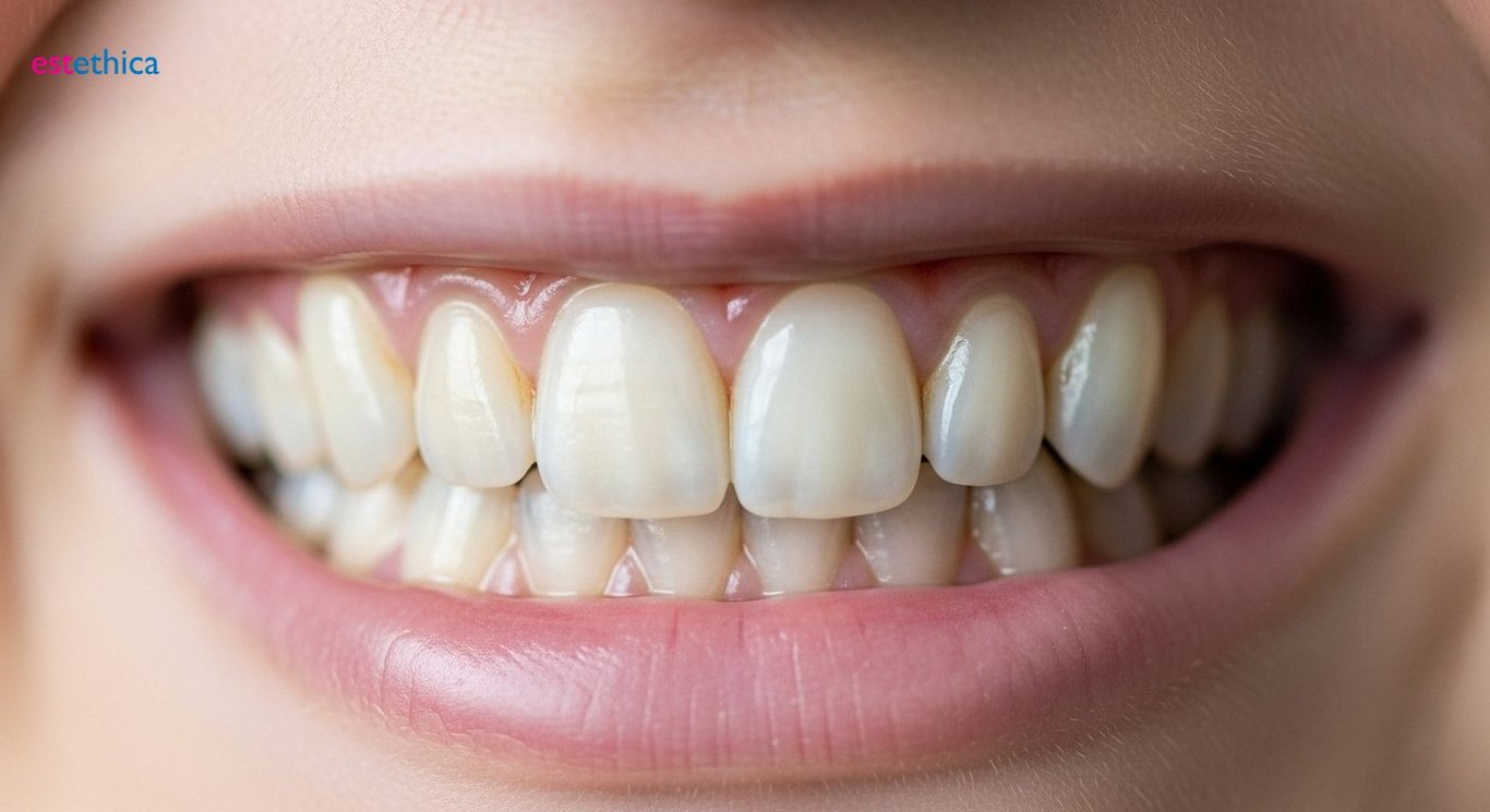 Cosmetic veneers enhancing smiles