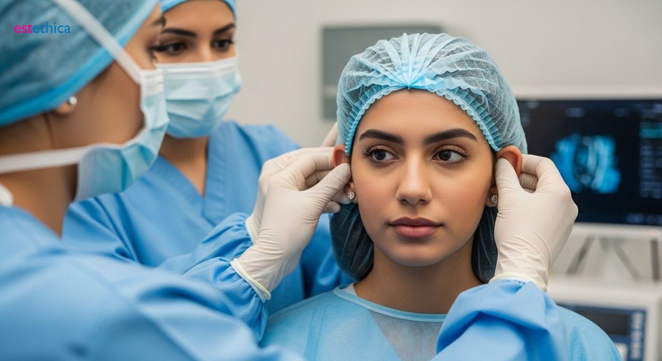 تصحيح الأذن الخفاشية: تقنيات جراحية وغير جراحية