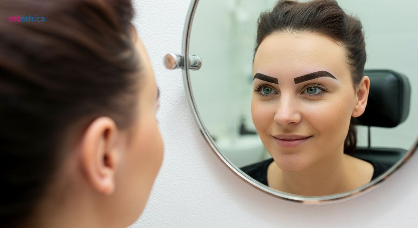 نتائج زراعة الحواجب بعد العملية