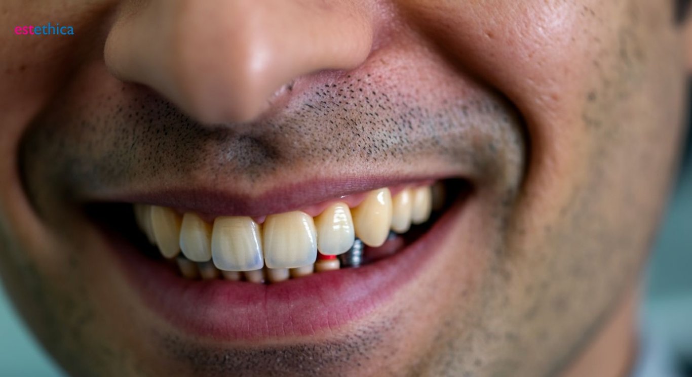 Dental implants before and after transformation