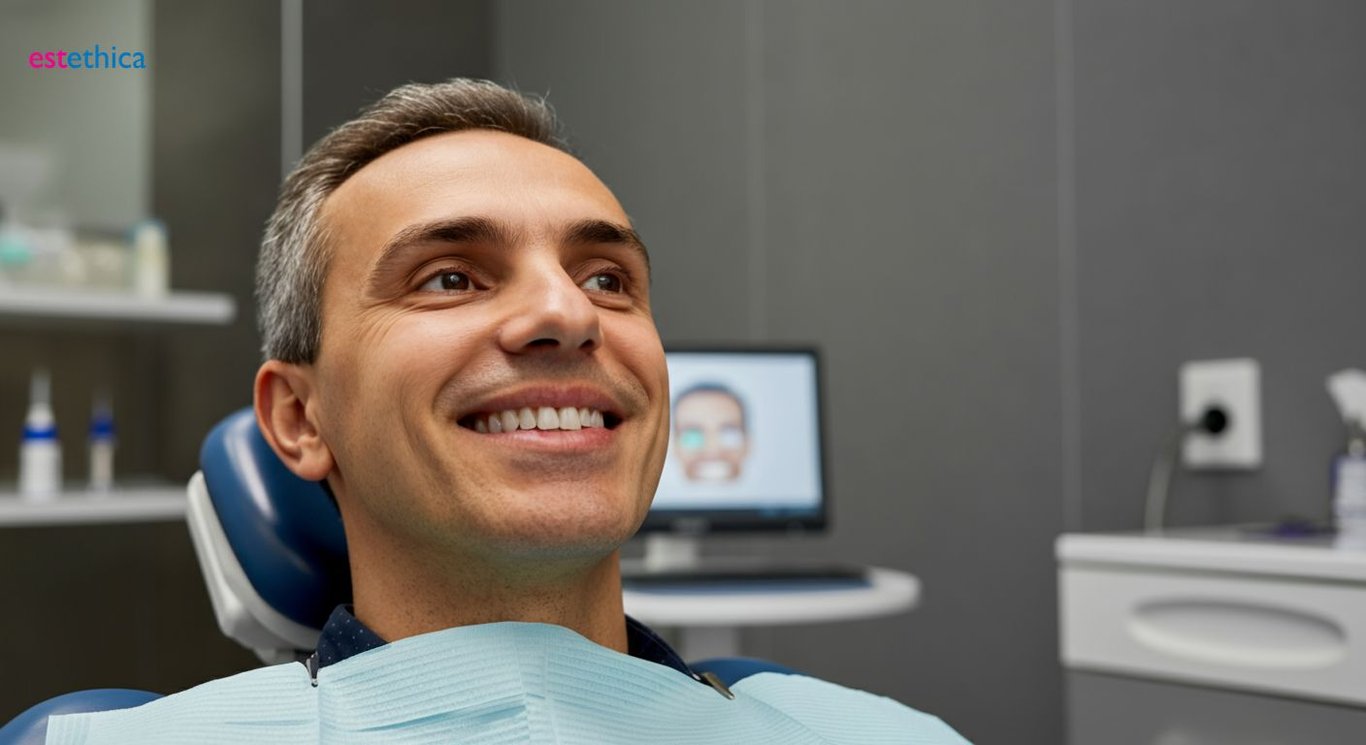 Dental implants before and after transformation