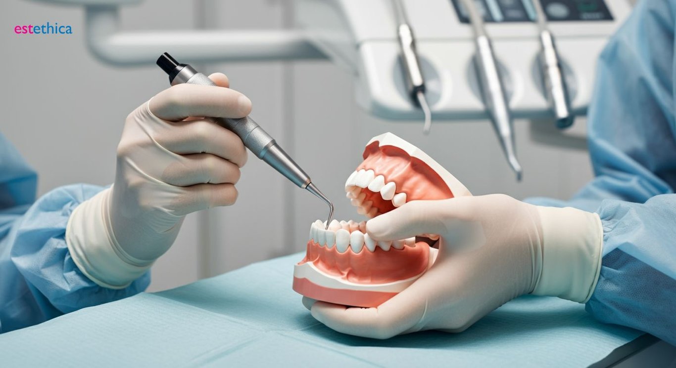 Dental implants before and after transformation