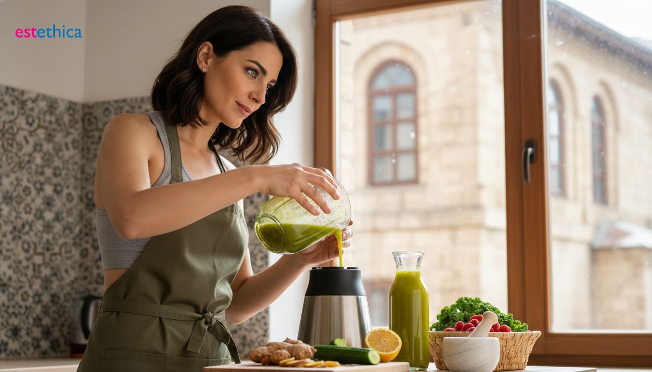 Enerji Veren Detoks İçecekleri ve Suları