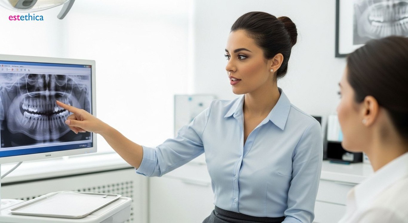 Diş dolgusu hakkında bilgi veren görsel