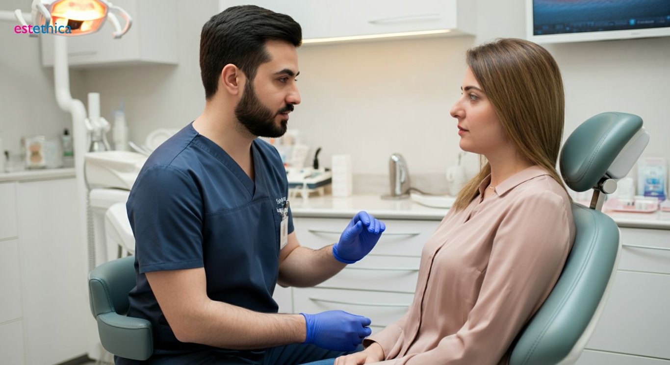 Diş eti çekilmesi ve periodontoloji yardımı