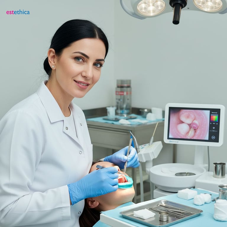 İleri Derece Diş Eti Çekilmesi İçin Çözümler