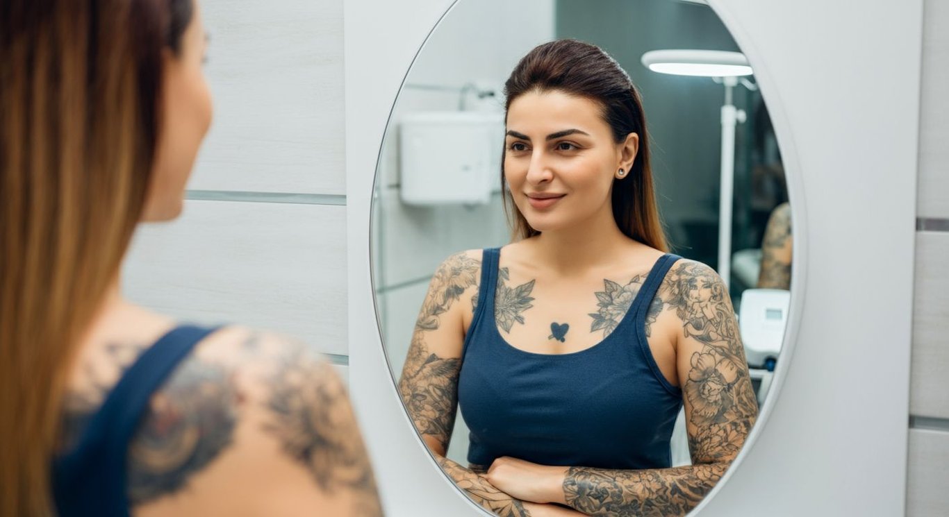 Dövme sildirme sonrası cilt bakımı, iyileşme süreci