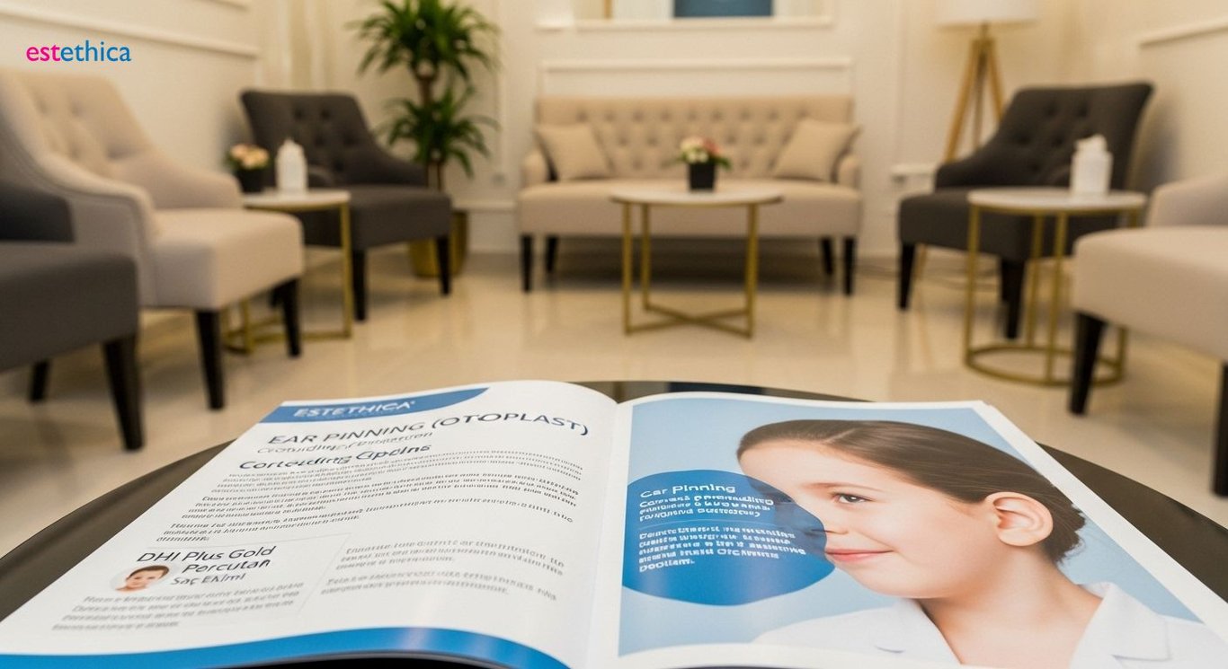 Ear pinning surgery for protruding ears