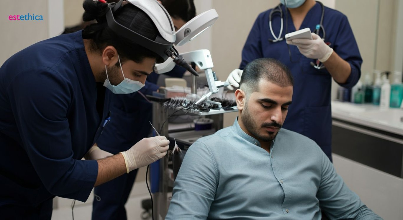 تقنيات زراعة الشعر الحديثة: الاقتطاف والروبوت الذكي