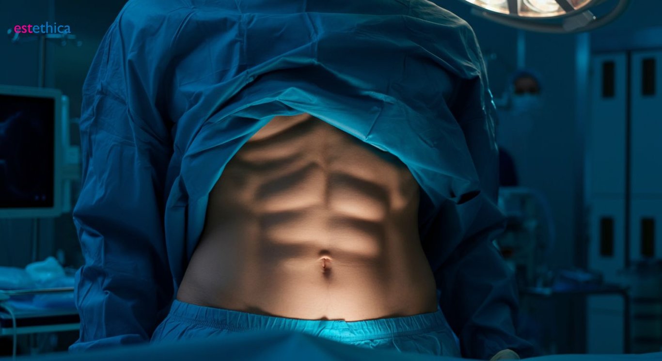 Erkekler için six pack estetiği, anatomik detaylar ve teknikler