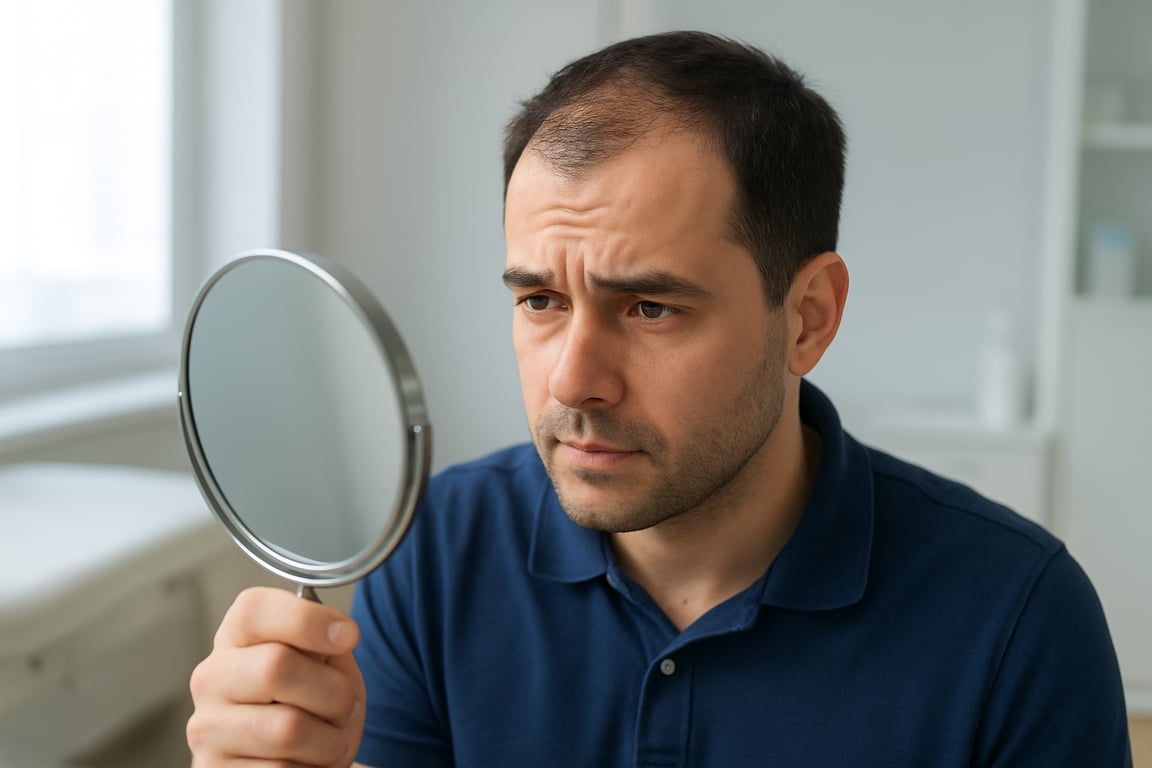 Erkeklerde Saç Analizi ve Dökülme Endişesi
