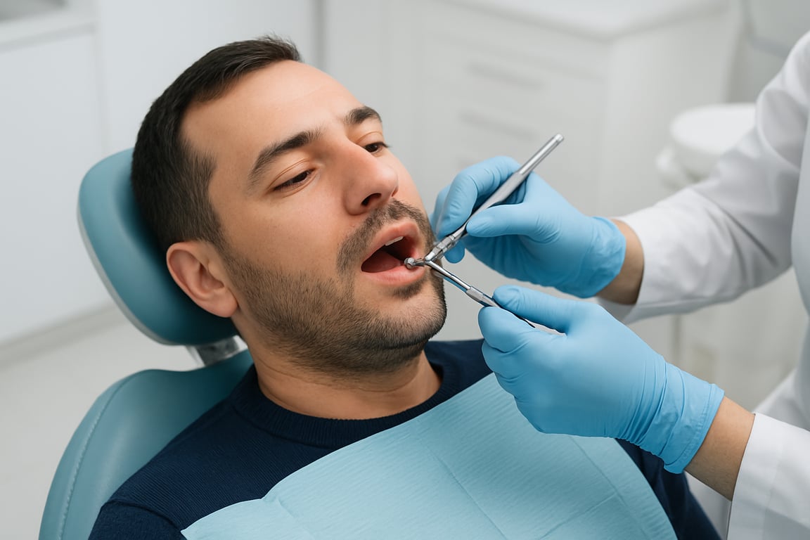 Estethica Diş Kliniğinde Dolgu İşlemi