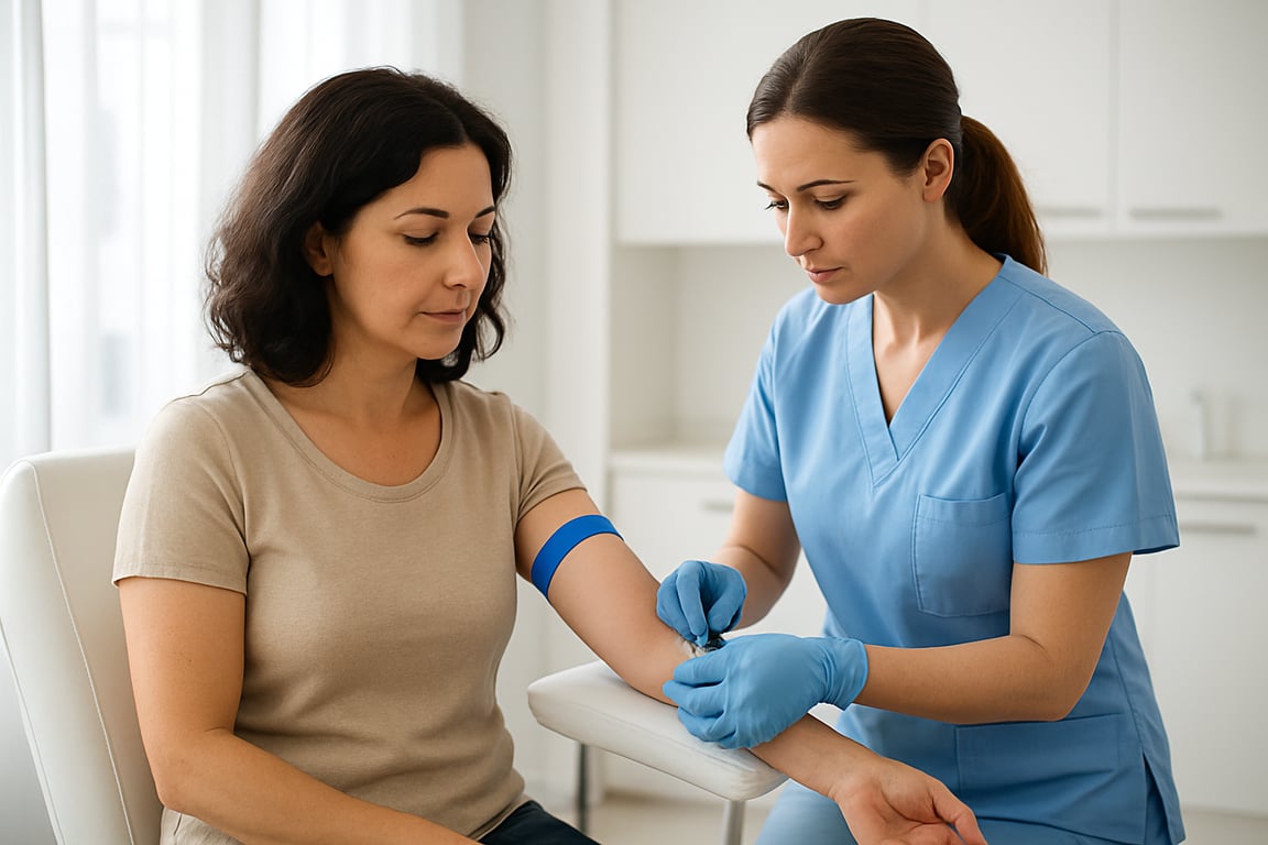 Estethica Sağlık Taraması ve Kan Testi Süreci