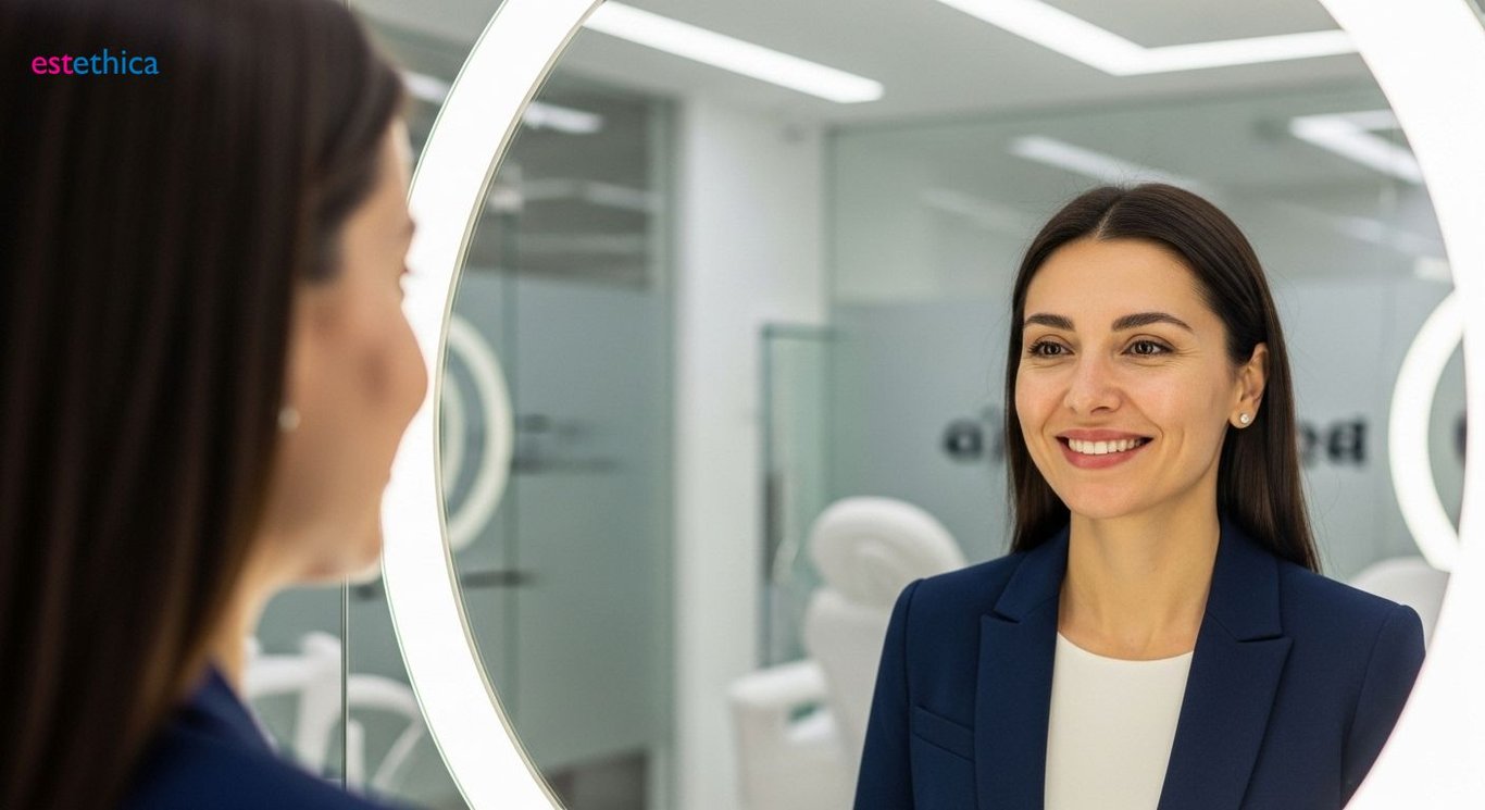 Estetisyen kontrolünde cilt temizliği