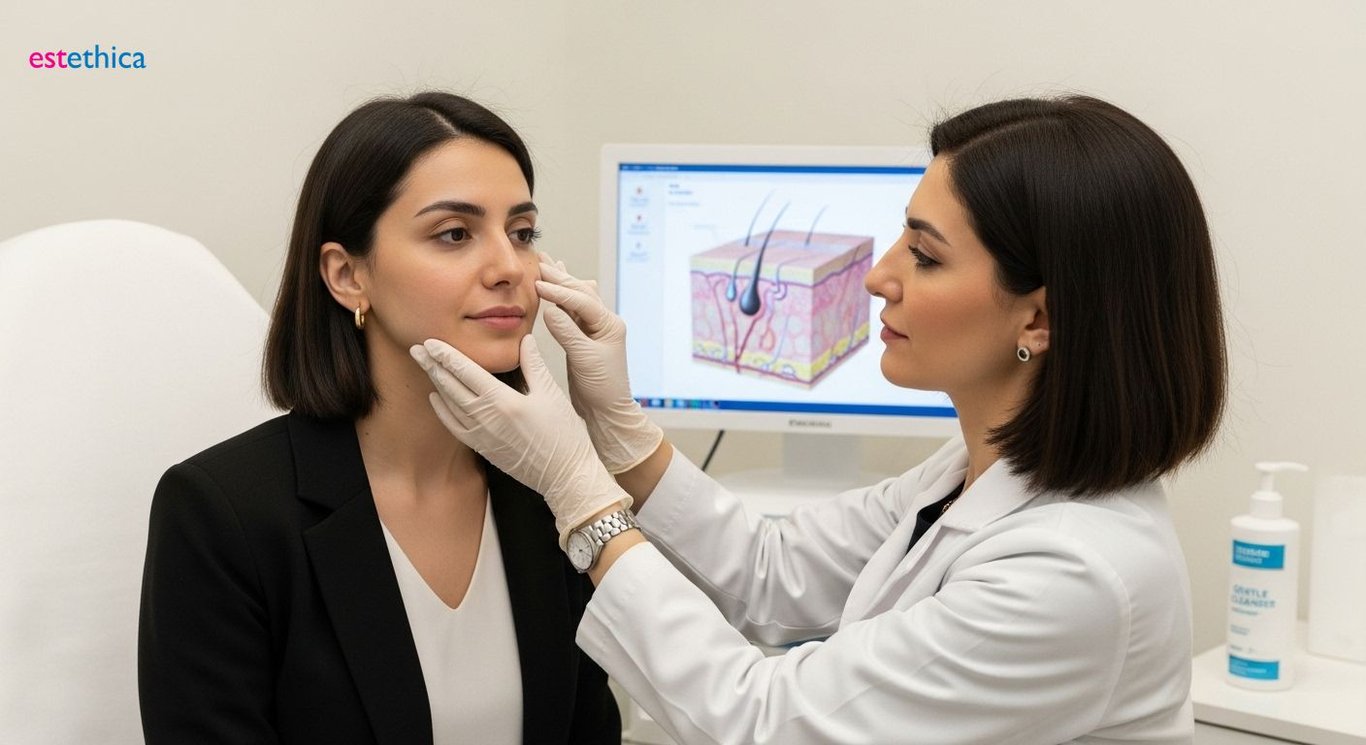 Evde ve estetisyen kontrolünde yapılabilecek işlemler