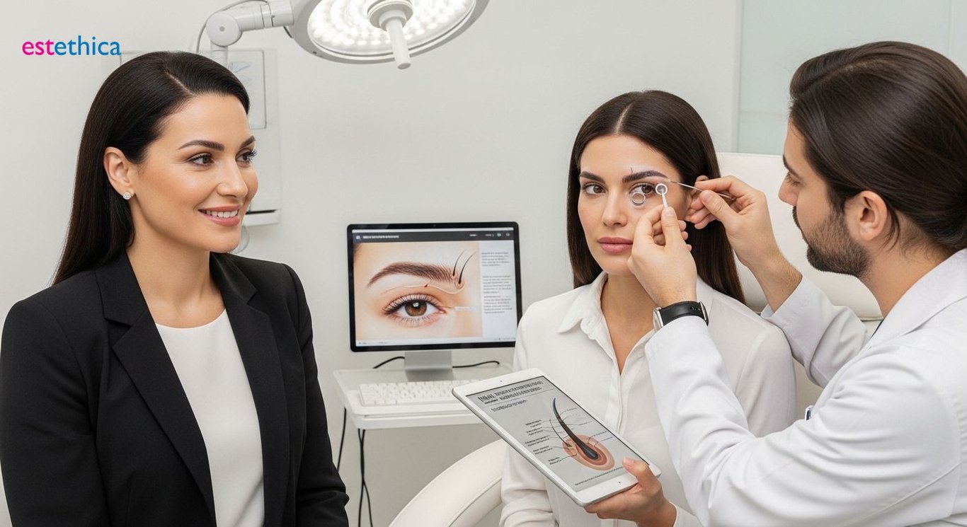 Eyebrow Hair Transplant: Before & After Transformations