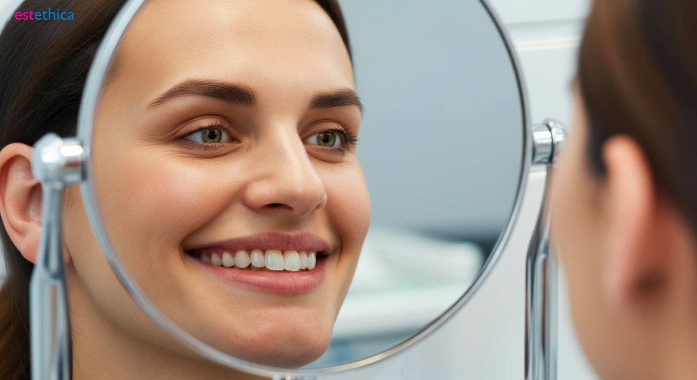 Cosmetic dentistry veneers consultation
