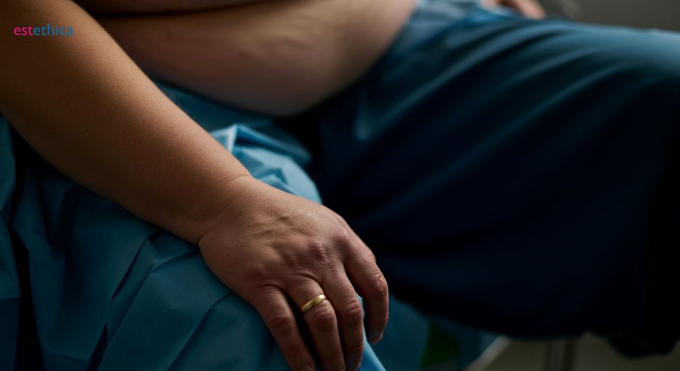 Gastric bypass surgery illustration showing life transformation