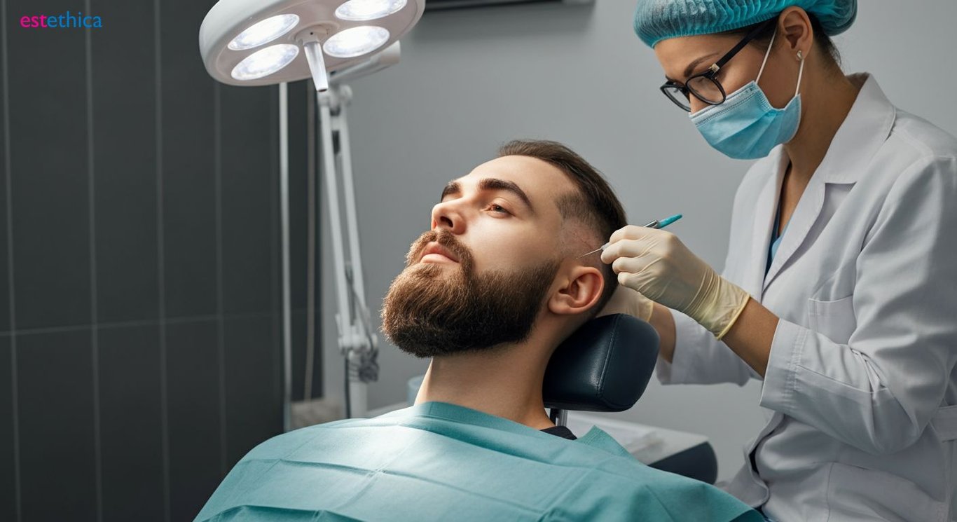 Facial hair restoration techniques
