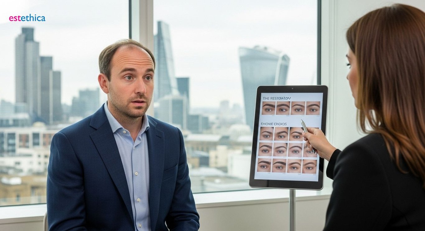 Eyebrow restoration alternatives