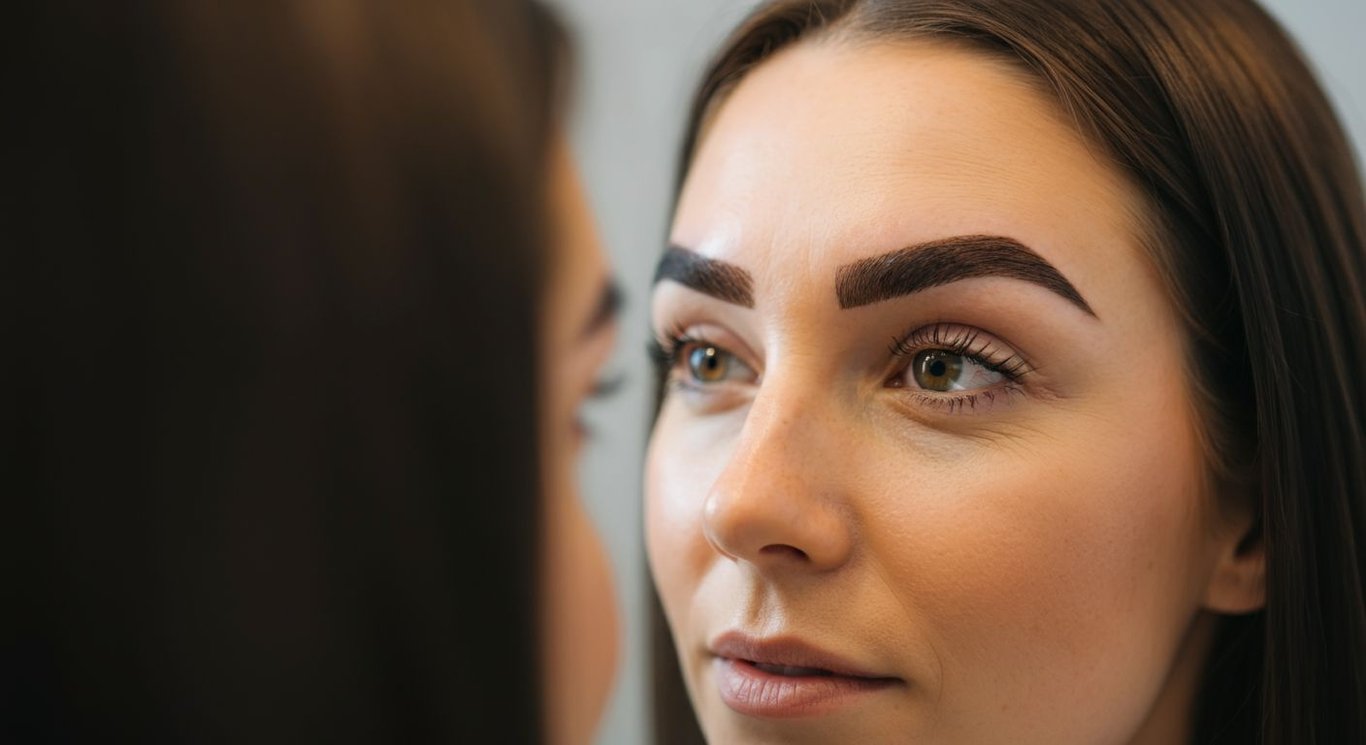 Eyebrow transplant before and after transformation