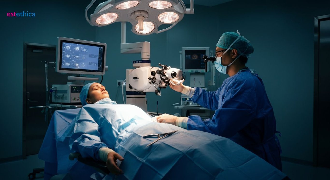 Eyelid surgery for droopy eyelids, restoring youthful definition